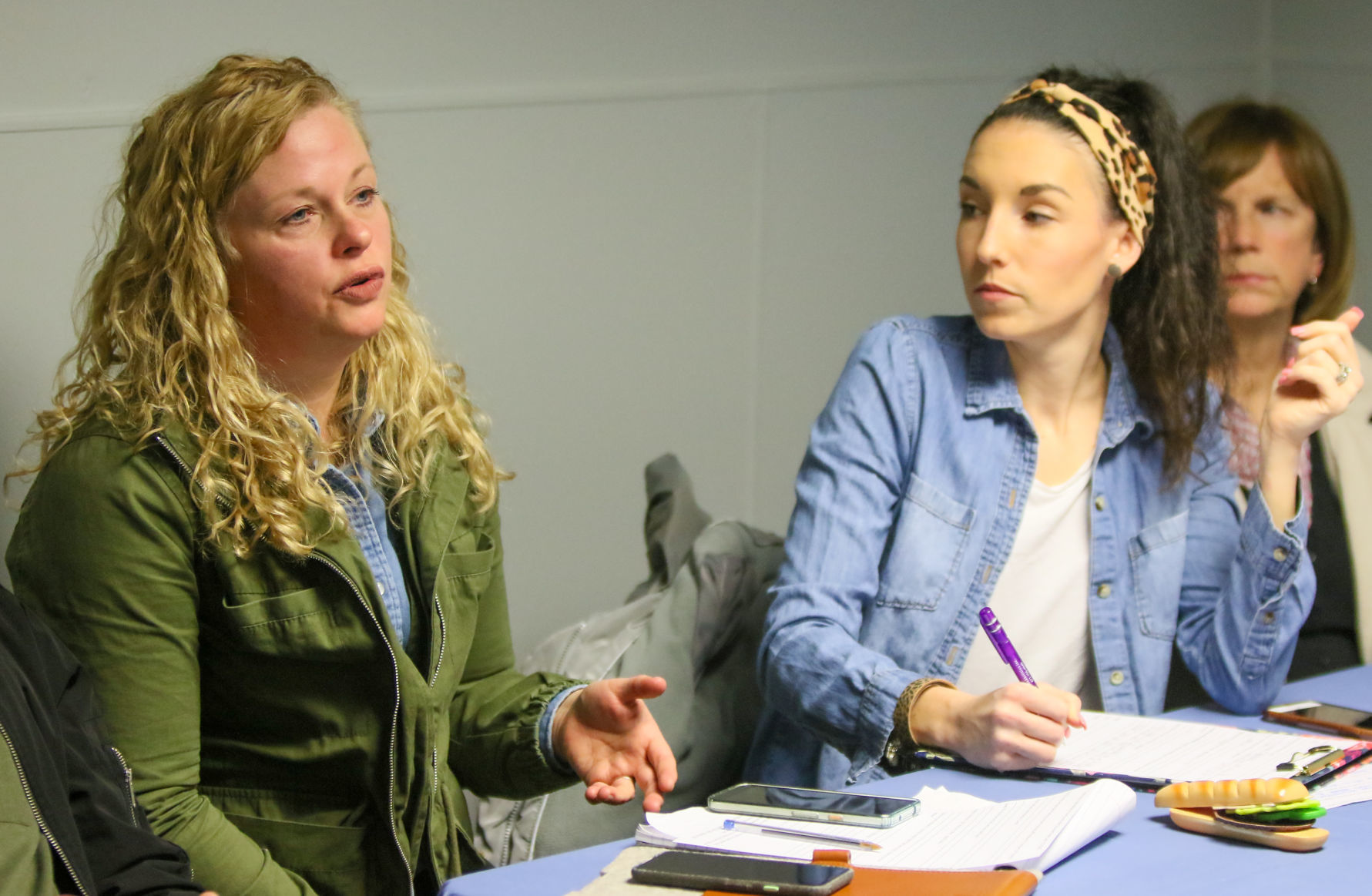 Food response team discusses plans for getting food to students and seniors